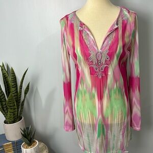 Beach Inc Beach Overup Size medium